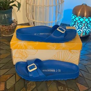 Birkenstock Bright Blue Eva Madrid size 9/39